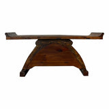 Bench Alexandra House Living Brown Wood Elm wood 36 x 36 x 92 cm-3