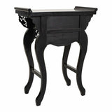 Console Alexandra House Living Black Wood Elm wood 35 x 85 x 72 cm-5