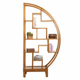 Shelves Alexandra House Living Brown Wood Elm wood 26 x 175 x 86 cm-6