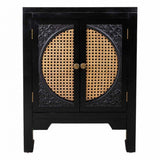 Nightstand Alexandra House Living Black 36 x 65 x 50 cm-4