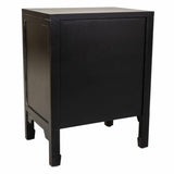 Nightstand Alexandra House Living Black 36 x 65 x 50 cm-2