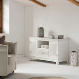 Chest of drawers Alexandra House Living White MDF Wood 42 x 60 x 100 cm-7