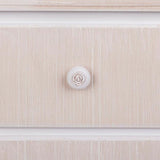 Chest of drawers Alexandra House Living White MDF Wood 26 x 80 x 31 cm-1