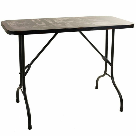 Table Alexandra House Living Black 45 x 75 x 100 cm-0