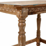 Centre Table Alexandra House Living Multicolour Mango wood 33 x 46 x 48 cm-2