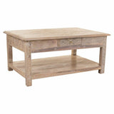 Centre Table Alexandra House Living White Natural Mango wood MDF Wood 60 x 40 x 86 cm-3