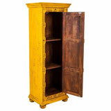 Cupboard Alexandra House Living Yellow Iron Mango wood 40 x 149 x 53 cm-5