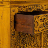 Sideboard Alexandra House Living Yellow Iron Mango wood 45 x 96 x 147 cm-3