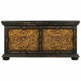 Chest Alexandra House Living Black Iron Mango wood 40 x 47 x 101 cm-6