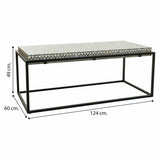 Centre Table Alexandra House Living Grey Metal MDF Wood 60 x 49 x 124 cm-1