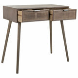 Hall Table with Drawers Alexandra House Living Grey Pine MDF Wood 42 x 79 x 80 cm-6