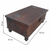 Chest Alexandra House Living Recycled Wood 61 x 47 x 115 cm-2