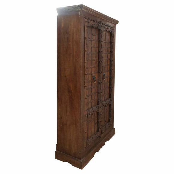 Cupboard Alexandra House Living Brown Recycled Wood 42 x 217 x 118 cm-0