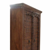 Cupboard Alexandra House Living Brown Recycled Wood 42 x 217 x 118 cm-4