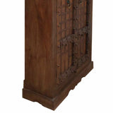 Cupboard Alexandra House Living Brown Recycled Wood 42 x 217 x 118 cm-3