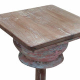 Centre Table Alexandra House Living Brown Recycled Wood 41 x 67 x 41 cm-3