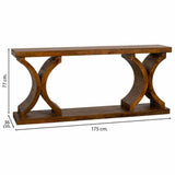 Hall Alexandra House Living Brown Mango wood 175 x 77 x 36 cm-5