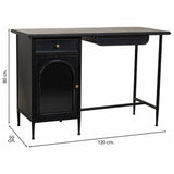 Desk Alexandra House Living Black 50 x 80 x 120 cm-5