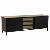 Sideboard Alexandra House Living Brown Metal 45 x 55 x 165 cm-4