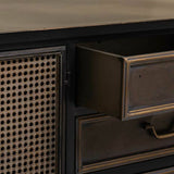 Sideboard Alexandra House Living Brown Metal 45 x 55 x 165 cm-3