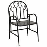 Dining Chair Alexandra House Living Black 56 x 96 x 55 cm-0