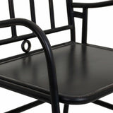 Dining Chair Alexandra House Living Black 56 x 96 x 55 cm-2