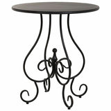 Table Alexandra House Living Black 71 x 80 x 71 cm-0