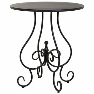 Table Alexandra House Living Black 71 x 80 x 71 cm-0