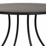 Table Alexandra House Living Black 71 x 80 x 71 cm-2