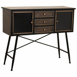 Sideboard Alexandra House Living Brown Metal 42 x 100 x 122 cm-0