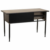 Desk Alexandra House Living Brown 55 x 75 x 122 cm-3