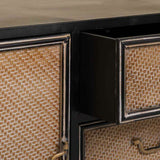 Sideboard Alexandra House Living Brown Metal 41 x 80 x 120 cm-3