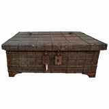 Chest Alexandra House Living Brown Recycled Wood 70 x 45 x 119 cm-4