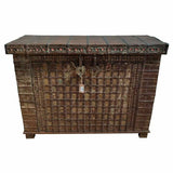 Chest Alexandra House Living Brown Mango wood 50 x 86 x 145 cm-5