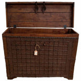 Chest Alexandra House Living Brown Mango wood 46 x 91 x 130 cm-4