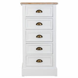 Chest of drawers Alexandra House Living Natural Wood Metal 95 x 40 x 50 cm-4