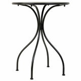 Table set with 2 chairs Alexandra House Living Black 60 x 75 x 60 cm-4