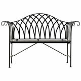 Bench Alexandra House Living Black Iron 50 x 88 x 110 cm-5