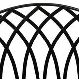 Bench Alexandra House Living Black Iron 50 x 88 x 110 cm-2