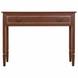 Hall Table with Drawers Alexandra House Living Brown Natural Fir wood MDF Wood 38 x 82 x 112 cm-5