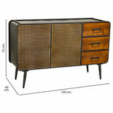 Sideboard Alexandra House Living Brown Iron 40 x 75 x 120 cm-6