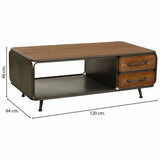 Centre Table Alexandra House Living Brown Metal Fir wood MDF Wood 64 x 46 x 120 cm-5