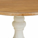 Centre Table Alexandra House Living White Fir wood MDF Wood 66 x 81 x 66 cm-2