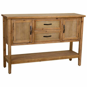 Hall Table with Drawers Alexandra House Living Brown Fir wood MDF Wood 35 x 81 x 122 cm-0