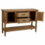 Hall Table with Drawers Alexandra House Living Brown Fir wood MDF Wood 35 x 81 x 122 cm-7