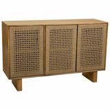 Sideboard Alexandra House Living Brown Fir wood Paolownia wood 36 x 75 x 120 cm-7