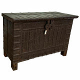 Chest Alexandra House Living Brown Mango wood 49 x 79 x 120 cm-5