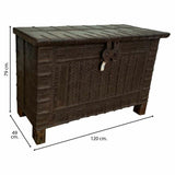 Chest Alexandra House Living Brown Mango wood 49 x 79 x 120 cm-3