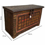 Chest Alexandra House Living Brown Mango wood 47 x 96 x 146 cm-3