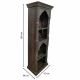 Shelves Alexandra House Living Brown Mango wood 38 x 180 x 57 cm-2